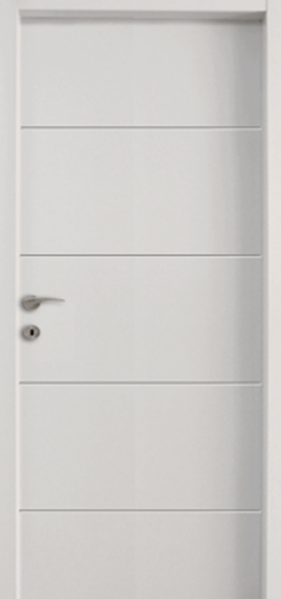 דלת מעוצבת עם 4 חריטות לרוחב